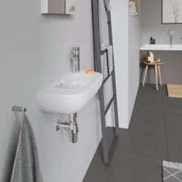 Duravit D-Code umywalka 50x22 cm ścienna półokrągła biała 07065000082