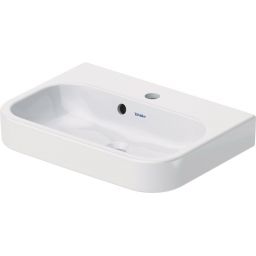 Duravit Happy D.2 umywalka 50x36 cm meblowa półokrągła biała 0710500000