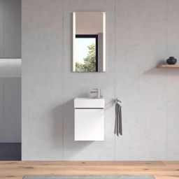 Duravit Vero Air umywalka 38x25 cm prostokątna biała 0724380000