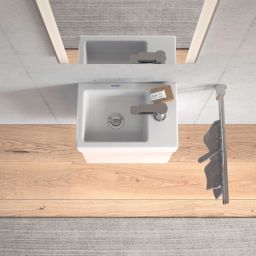 Duravit Vero Air umywalka 38x25 cm prostokątna biała 0724380000