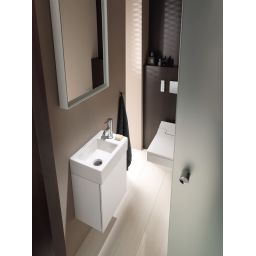 Duravit Vero Air umywalka 38x25 cm prostokątna biała 0724380000