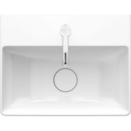Duravit DuraSquare umywalka 45x35 cm meblowa prostokątna biała 0732450041