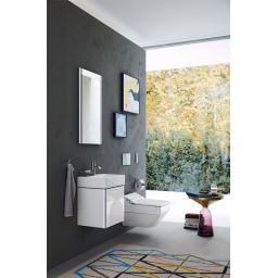 Duravit DuraSquare umywalka 45x35 cm meblowa prostokątna WonderGliss biała 07324500411