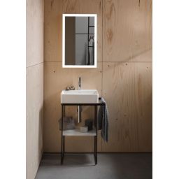 Duravit DuraSquare umywalka 45x35 cm meblowa prostokątna WonderGliss biała 07324500411