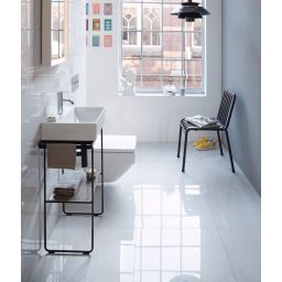 Duravit DuraSquare umywalka 45x35 cm meblowa prostokątna WonderGliss biała 07324500411