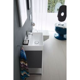 Duravit DuraSquare umywalka 45x35 cm meblowa prostokątna WonderGliss biała 07324500411