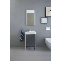 Duravit DuraSquare umywalka 45x35 cm meblowa prostokątna WonderGliss biała 07324500411