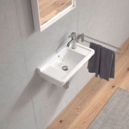 Duravit Starck 3 umywalka 50x26 cm ścienna prostokątna biała 0751500000