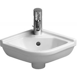 Duravit Starck 3 umywalka 43x38 cm ścienna narożna biała 0752440000