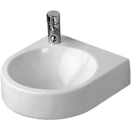 Duravit Architec umywalka 36x38 cm ścienna półokrągła biała 0766350000