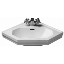 Duravit Seria 1930 umywalka 59,5x45 cm ścienna narożna biała 0793420000