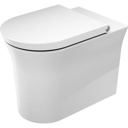 Duravit White Tulip miska WC stojąca przyścienna Rimless biała 2001090000