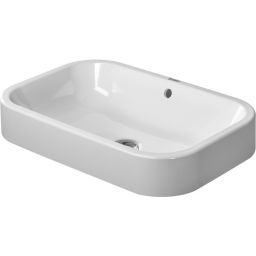 Duravit Happy D.2 umywalka 60x40 cm nablatowa prostokątna biała 2314600000