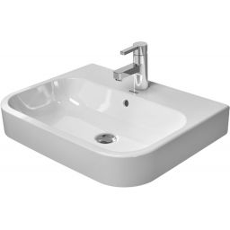 Duravit Happy D.2 umywalka 60x46 cm nablatowa półokrągła biała 2315600000