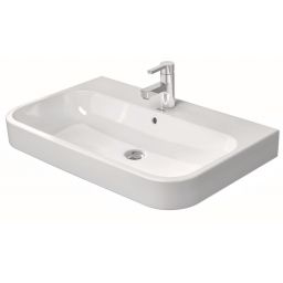 Duravit Happy D.2 umywalka 80x50,5 cm szlifowana prostokątna biała 2318800027