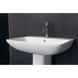 Duravit ME by Starck umywalka 65x49 cm ścienna prostokątna biała 2335650000