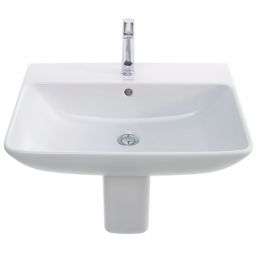 Duravit ME by Starck umywalka 65x49 cm ścienna prostokątna biała 2335650000
