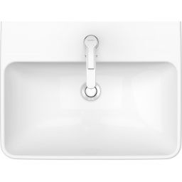 Duravit ME by Starck umywalka 65x49 cm ścienna prostokątna biała 2335650000