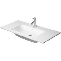 Duravit ME by Starck umywalka 103x49 cm prostokątna ścienna-meblowa-z blatem biała 233610AA00