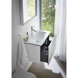 Duravit ME by Starck Compact umywalka 63x40 cm meblowa prostokątna biała 2342630000