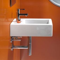 Duravit Vero umywalka 45x25 cm ścienna prostokątna biała 0702250000