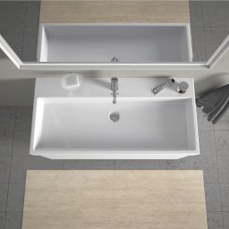 Duravit Vero Air umywalka 100x47 cm meblowa prostokątna biała 2350100000
