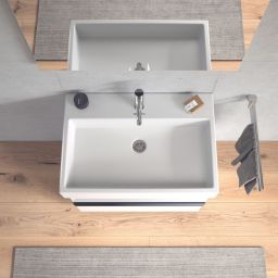Duravit Vero Air umywalka 70x47 cm meblowa prostokątna biała 2350700000
