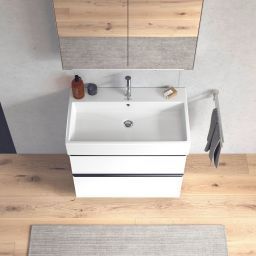 Duravit Vero Air umywalka 80x47 cm meblowa prostokątna biała 2350800000