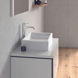 Duravit Vero Air umywalka 60x38 cm nablatowa prostokątna WonderGliss biała 23516000001