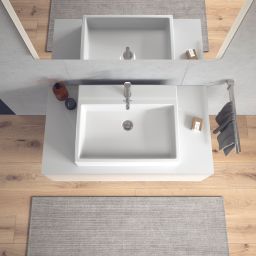Duravit Vero Air umywalka 60x47 cm nablatowa prostokątna biała 2352600000