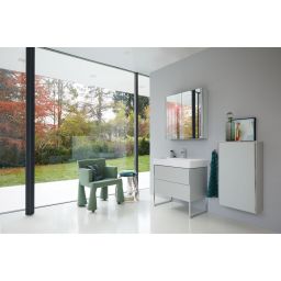Duravit DuraSquare umywalka 80x47 cm meblowa prostokątna biała 2353800041