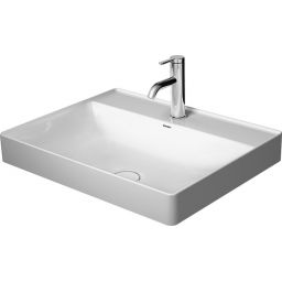Duravit DuraSqare umywalka 60x47 cm nablatowa prostokątna biała 2354600070