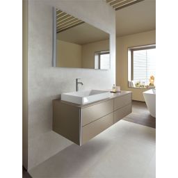 Duravit DuraSquare umywalka 60x34.5 cm nablatowa prostokątna biała 2355600000