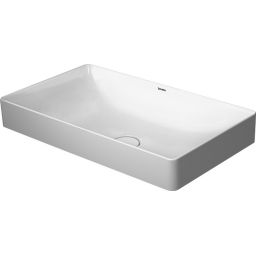 Duravit DuraSquare umywalka 60x34.5 cm nablatowa prostokątna biała 2355600000