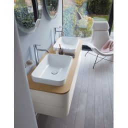 Duravit Happy D.2 umywalka 60x40 cm prostokątna nablatowa biała 2359600000