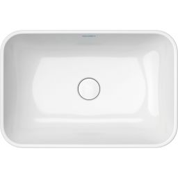Duravit Happy D.2 umywalka 60x40 cm prostokątna nablatowa biała 2359600000