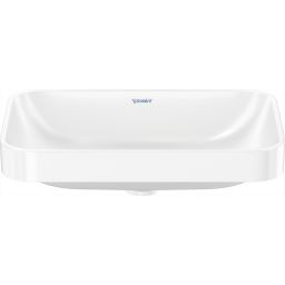 Duravit Happy D.2 umywalka 60x40 cm prostokątna nablatowa biała 2359600000
