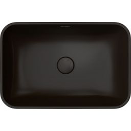 Duravit Happy D.2 umywalka 60x40 cm prostokątna nablatowa antracyt 2359601300