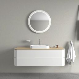 Duravit Happy D.2 umywalka 50x40 cm prostokątna nablatowa biała 2360500000