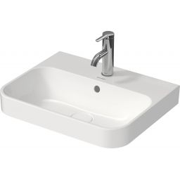 Duravit Happy D.2 umywalka 50x40 cm prostokątna nablatowa biała 2360500000