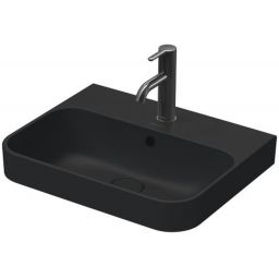 Duravit Happy D.2 umywalka 50x40 cm prostokątna nablatowa antracyt 2360501300