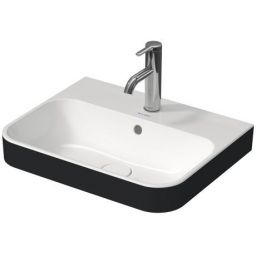 Duravit Happy D.2 umywalka 50x40 cm prostokątna nablatowa biała-antracyt 2360506100