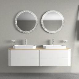 Duravit Happy D.2 Plus umywalka 60x46 cm nablatowa szlifowana półokrągła biała 2360600000