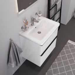 Duravit D-Neo umywalka 65x48 cm meblowa biała 2367650000