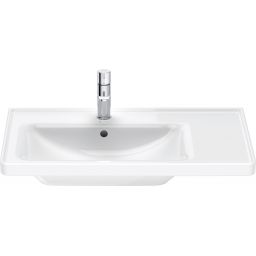 Duravit D-Neo umywalka 80x48 cm meblowa lewa biała 2369800000