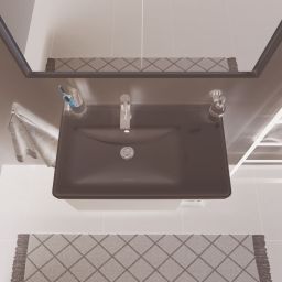 Duravit D-Neo umywalka 80x48 cm meblowa lewa biała 2369800000