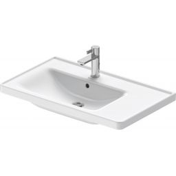 Duravit D-Neo umywalka 80x48 cm meblowa lewa biała 2369800060