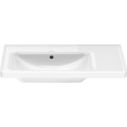 Duravit D-Neo umywalka 80x48 cm meblowa lewa biała 2369800060