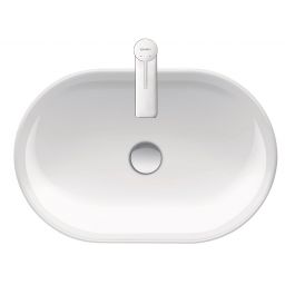 Duravit D-Neo umywalka 60x40 cm nablatowa owalna biała 2372600070