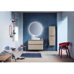 Duravit D-Neo umywalka 60x40 cm nablatowa owalna biała 2372600070